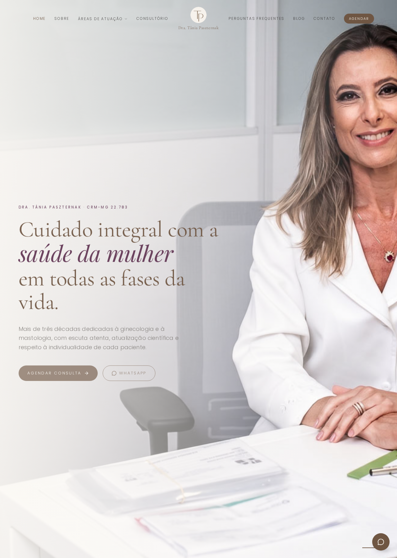 Prévia do site Dra. Tânia